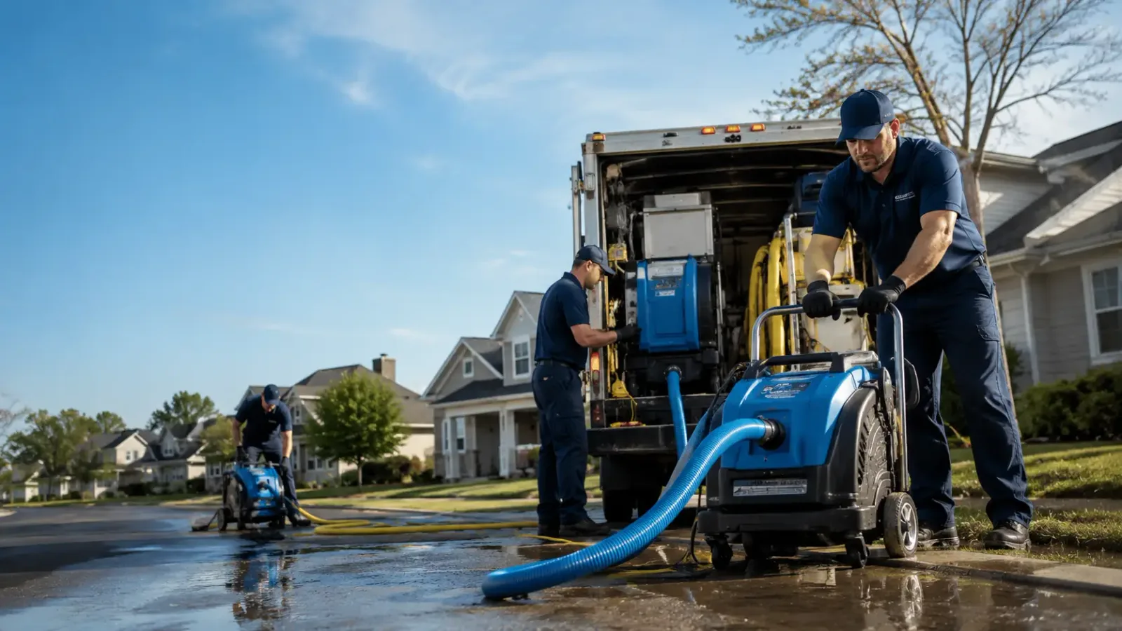 Flood Damage Cleanup in Woodland, PA